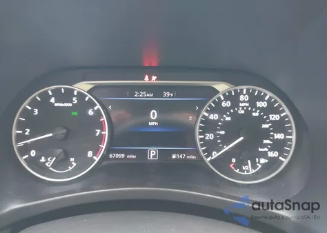 2020 Nissan Sentra Sr Xtronic Cvt из США, поврежденный, VIN 3N1AB8DVXLY210492